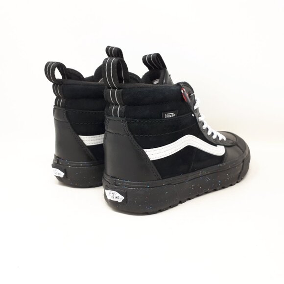 Vans Sk8-Hi MTE 2 Waterproof Hiking Boot Shoe Sneaker Womens 8 US Black Glitter - Picture 5 of 12